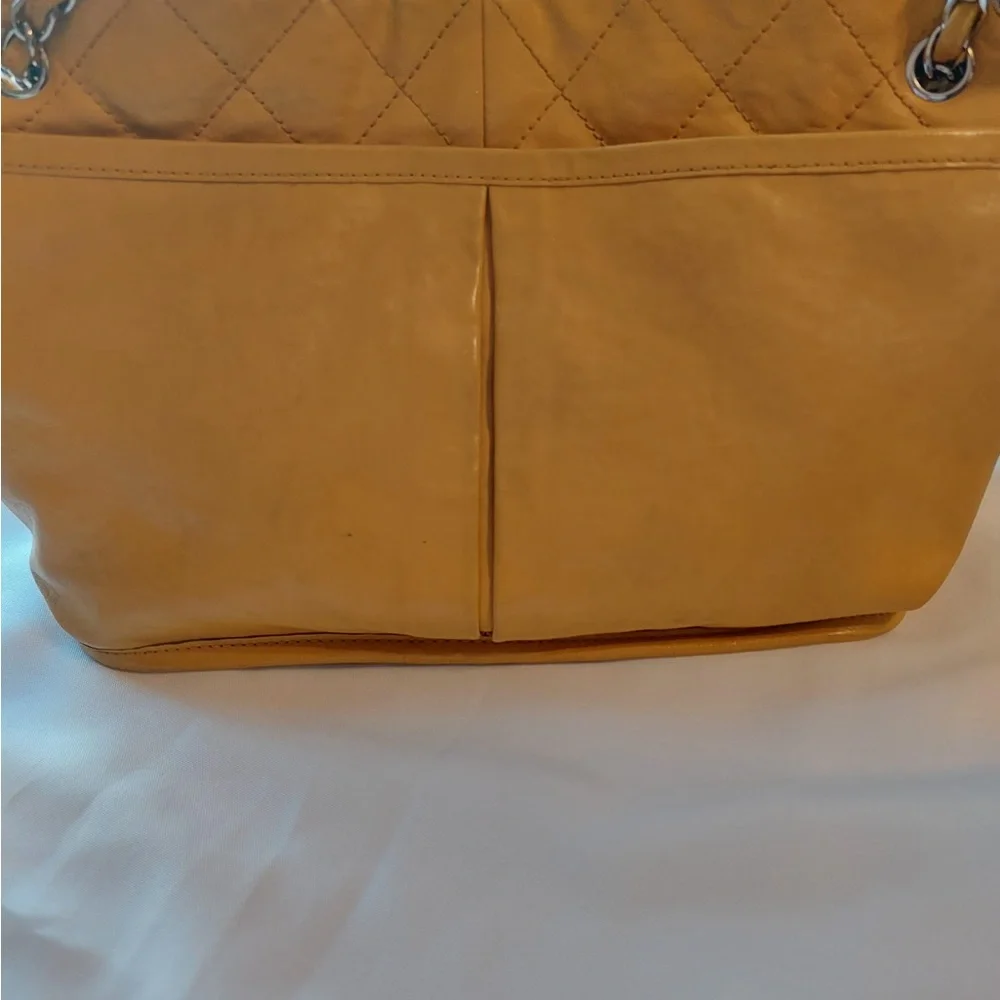 Not available Chanel calfskin natural Leather Chain Shoulder Bag